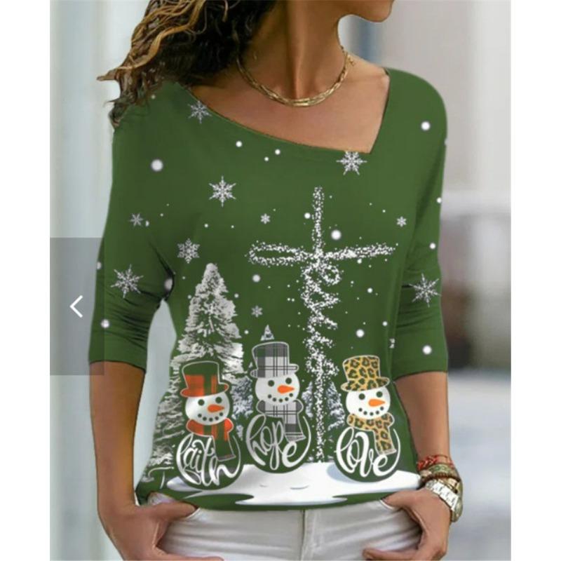 Футболка с цифровой 3D-печатью для женщин 2023 года — фото 2