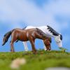 10 stk Mini Miniatyr Hest Moss Fairy Hage Figur Landskap Bonsai Dekor Yousheng
