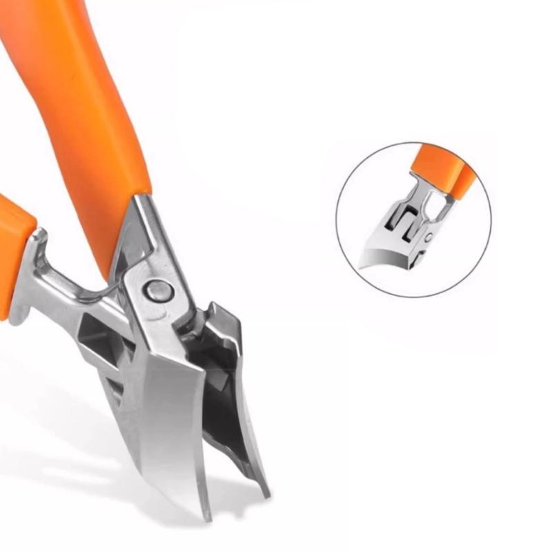 Anti Splash Nail Clippers Stainless Steel Nail Cutter Oblique Toe Nail Clippers Manicure Pedicure Tool Gift for Men Women