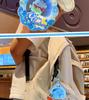Genuine Crayon Shin-chan Wonderland Abyss Luminous Mirror Keychain & Decompression Toy Bag Charm