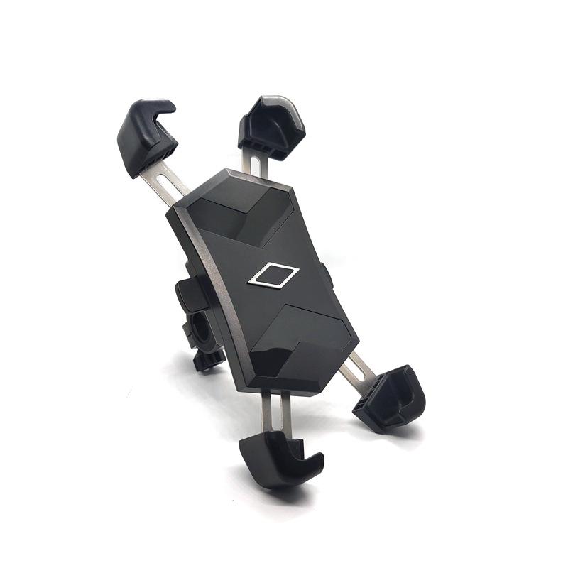 Electric motorcycle mobile phone holder Outdoor mountain bike riding mobile phone navigation bracket Mobile phone holder Handlebar model
