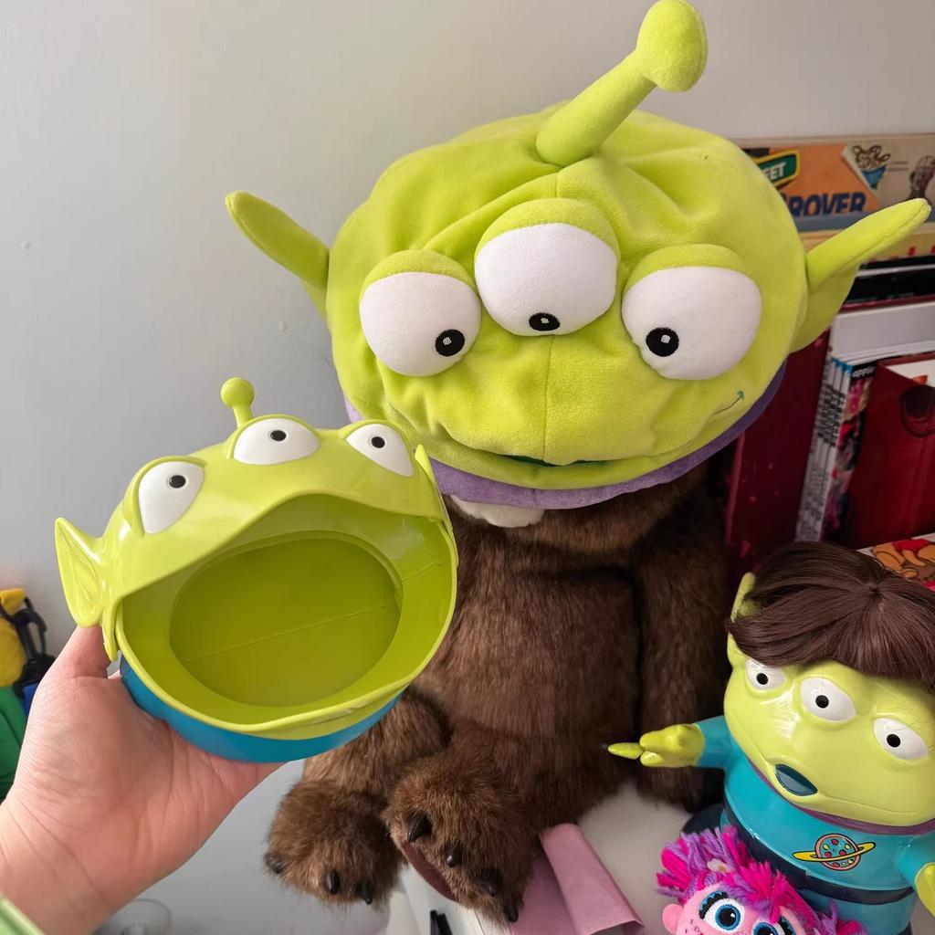 New Product Toy Alien Cute Storage Box Organizer Cartoon Little Character Collection Home Desktop Decoration Gift Box Birthday