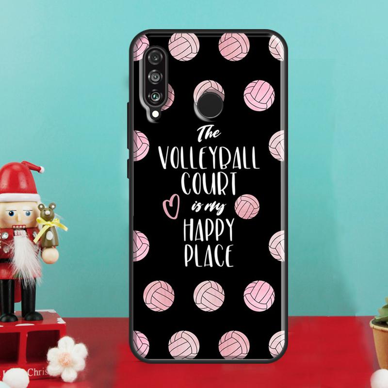 Love Play Volleyball For Huawei Nova 5T 10 9 SE 12s 11i 12i Y91 Y90 Y60 Y70 Y72 Y61 P20 P30 P40 Lite P60 Pro Case