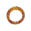 Second Gen Amber & White Flower Beeswax Fluorescent Bracelet Gift