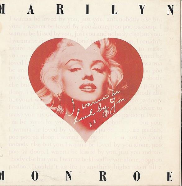 7-дюймовая пластинка MARILYN MONROE I Wanna Be Loved By You UP36484 United Artists 1978 UK Поп Б/у