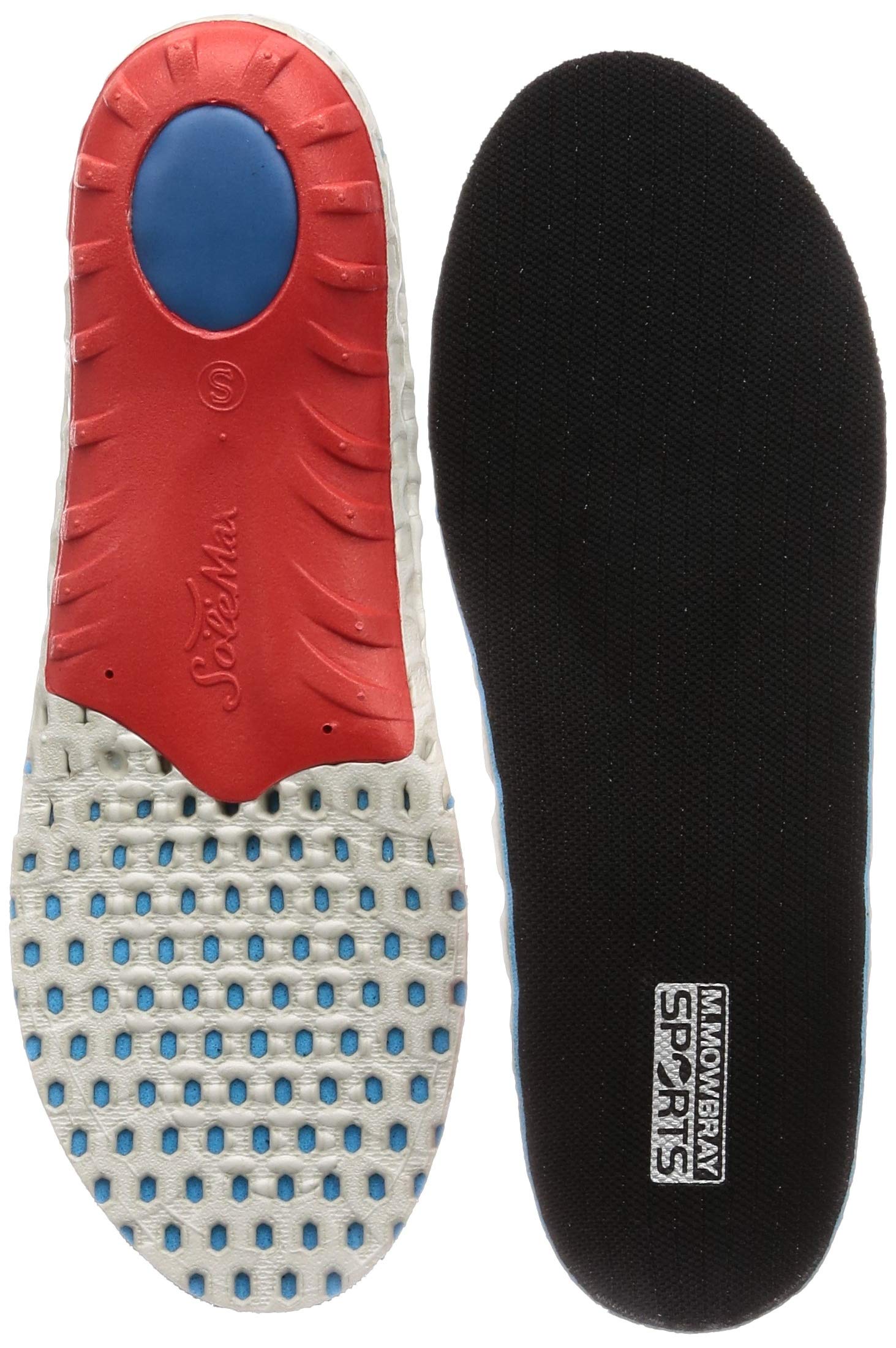 

M. Mowbray Sports Energy Alpha Insoles for Golf, Baseball, and Bowling, Black, XXL