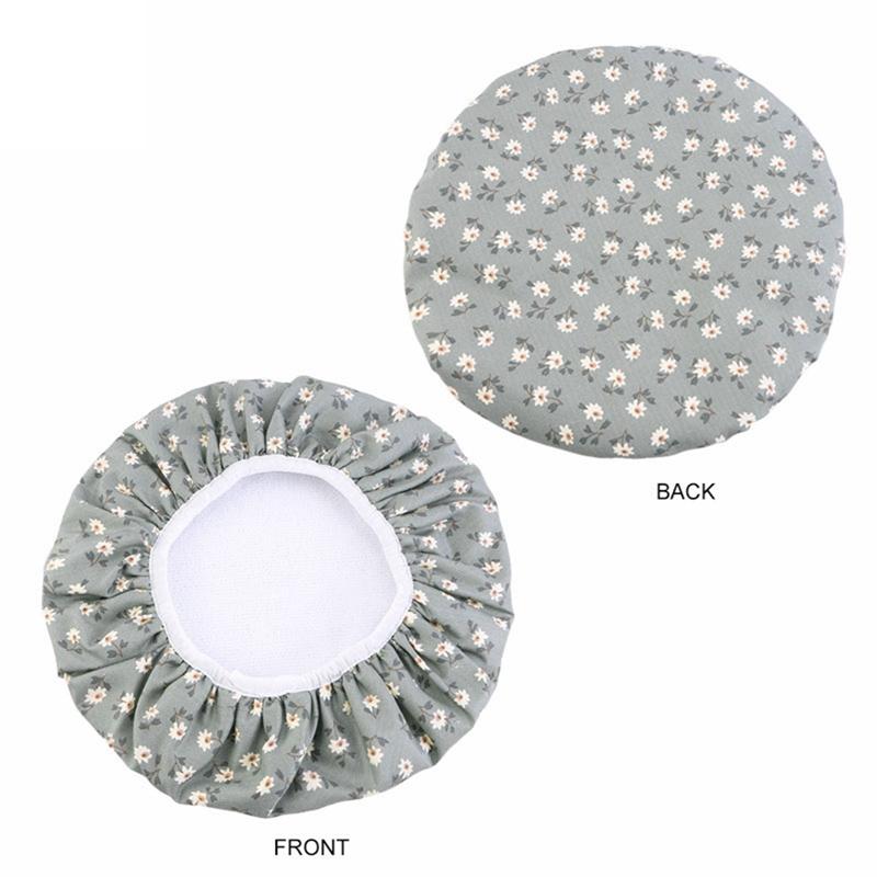 Damski Wodoodporny Kapelusz do Kąpieli Elastyczne Pokrowce na Włosy pod Prysznic Czepki do Kąpieli Czapka Beanie Piękno Trwała Ondulacja Czapka Przeciwpyłowa Czapka na Włosy Akcesoria Łazienkowe