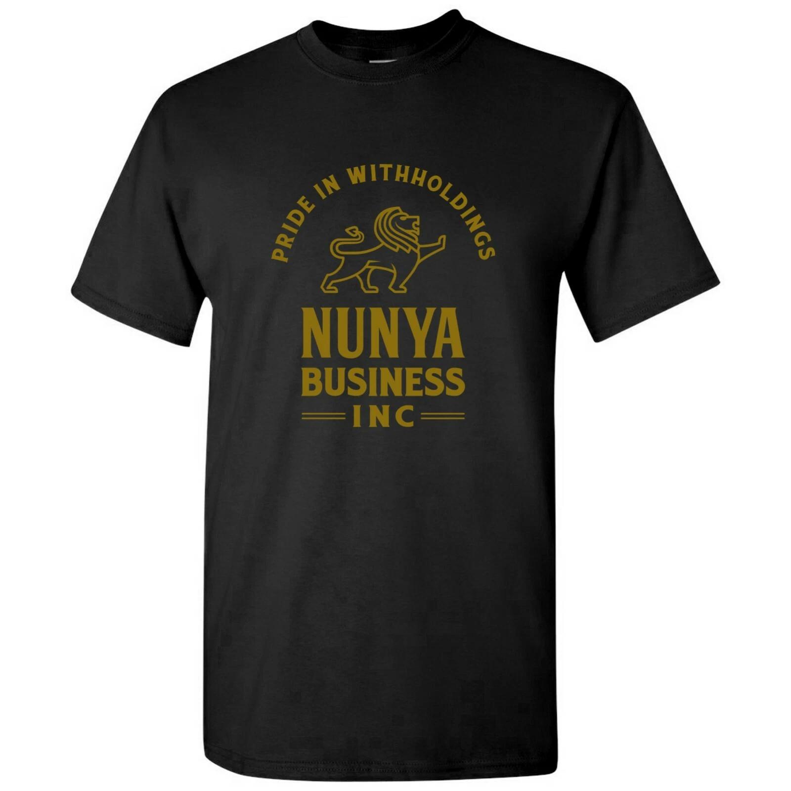 Nunya Business - Funny Sarcastic Novelty Humor T Shirt L