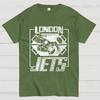 London Jets Unisex 100% Cotton Summer Casual Cool Loose T-Shirt