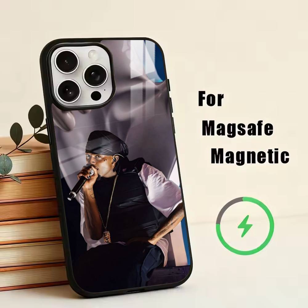 rage Playboi Carti Phone Case For iPhone17,16,15,14,13,12,11 Plus,Pro Magnetic For Magsafe Wireless Charging