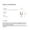 High-End Ceramic Pearl Beaded Flower Necklace - Retro Ethnic Style Clavicle Accessory for Women