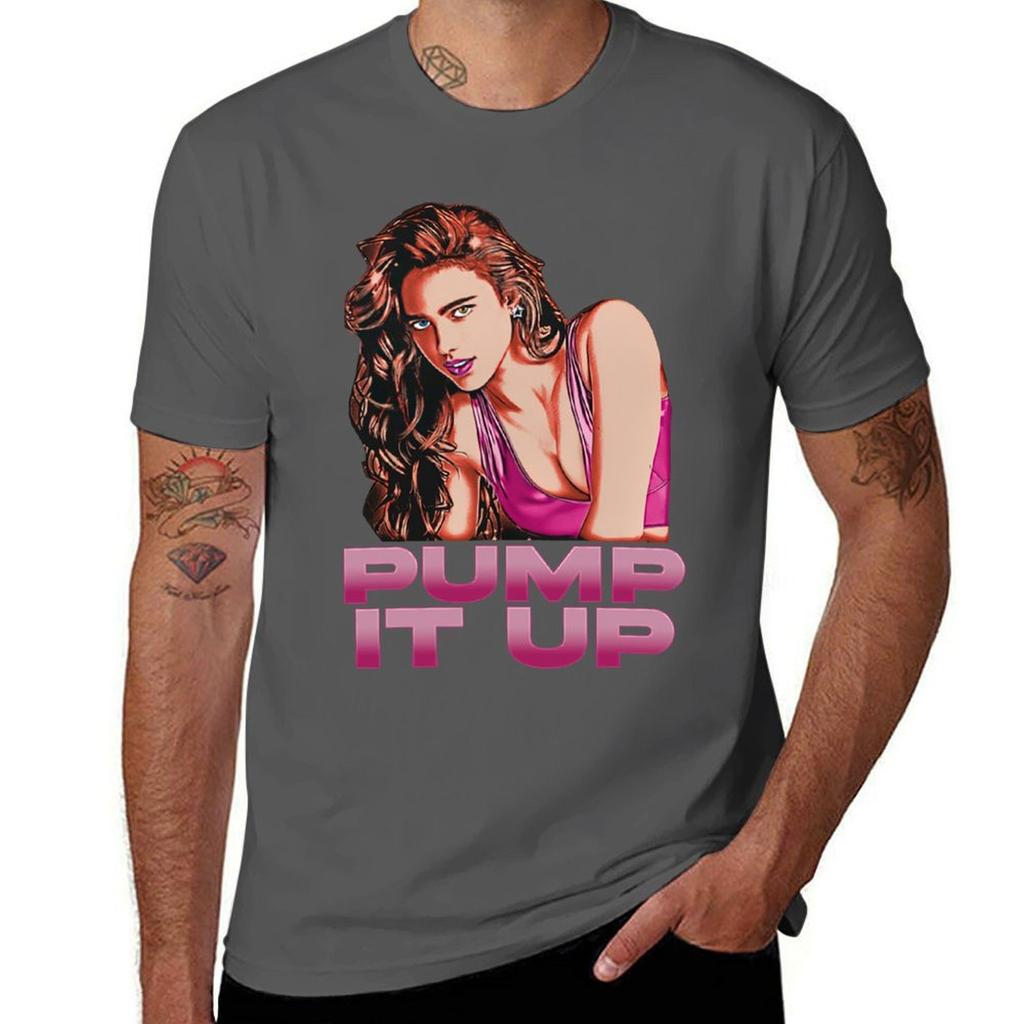 Margaret Qualley Pump It Up Tshirt Sports Basic Short Sleeve Tshirt