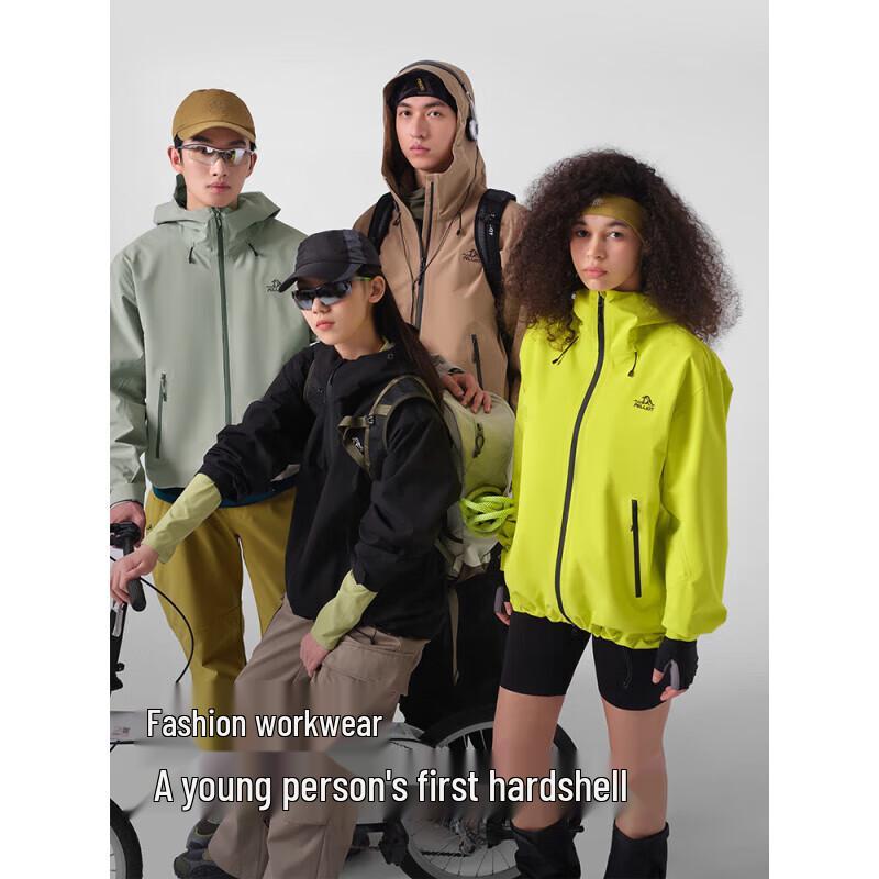 P.E.O. Rock Shell Unisex Outdoor Hardshell Jacket