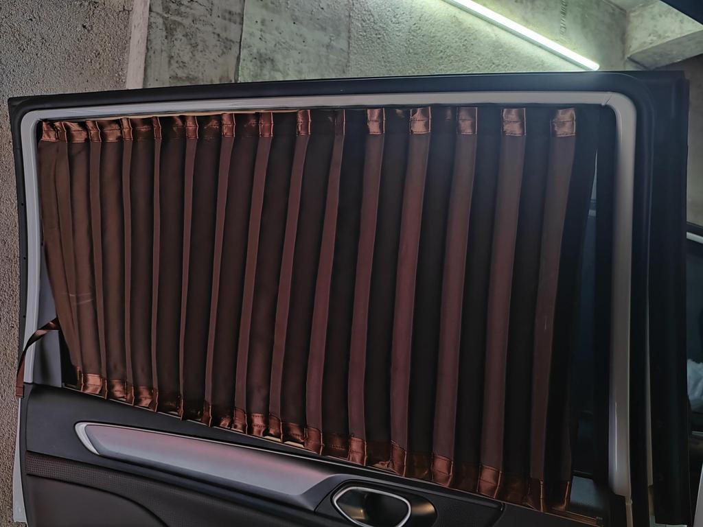 Toyota Prado Middle East Double Rail Car Window Blackout Curtains for Privacy and Sun Protection