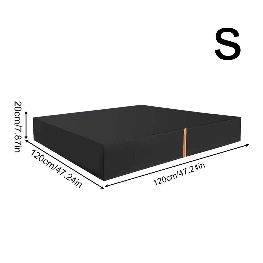 Sand Pit Cover 210D Oxford Cloth Waterproof Pit Protective Canopy Outdoor Garden Sand Box Cover For Patio Backyard Garden Yard