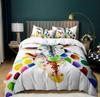 Art Giraffes Quilt Duvet Cover Bedding Set Pillowcase Single Double King Size UK