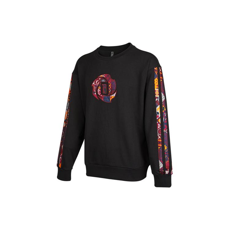 Adidas Sweatshirts Men's Black Crew Neck Moderate Other HD7934