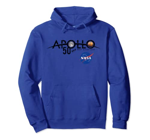 Apollo 11 50th Anniversary Logo Design (Distressed 2) - NASA Hoodie
