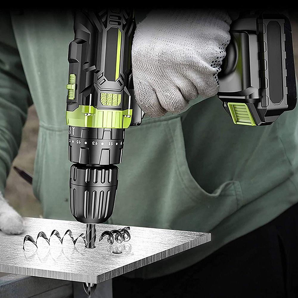 7Pcs Black Hexagonal Shank Alloy Drill Bit Set Hole Opener Concrete Drill Bit Set Tile Drill Bit