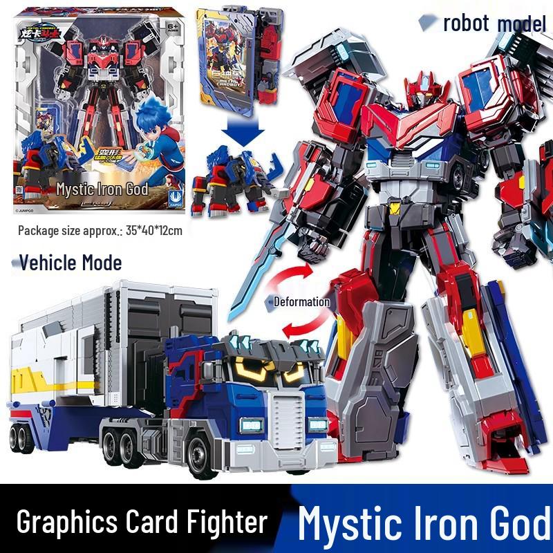 Blazing Ares: Transforming Robot Car Toy for Kids