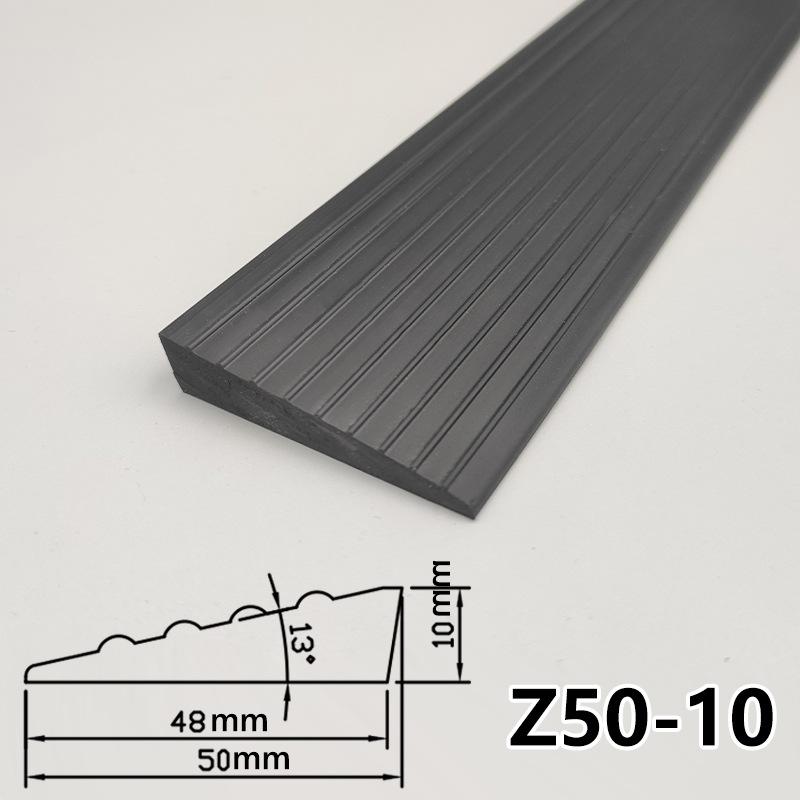 

1Mx5cm Sweeping Robot Climbing Pad Self Adhesive Durable Non Slip Multi-Purpose Door Threshold Transition Bar Home Accessories 1M чёрный