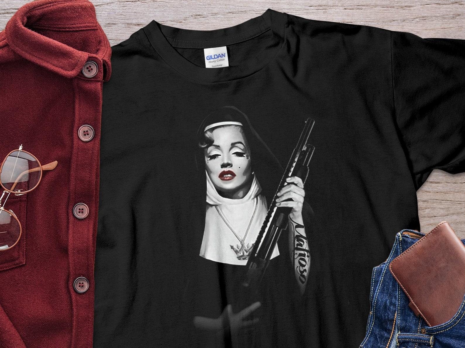 Urban Thug Nun Holy Unholy Nun Shirt Unisex T-Shirt XL