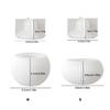 Silicone Storage Case Molds Striped Pattern Candle Holders Moulds Storage Containers Mold with Lid for Creative Minds