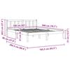 Solid Wood Bed Frame Pine Wood 160 X 200 Cm