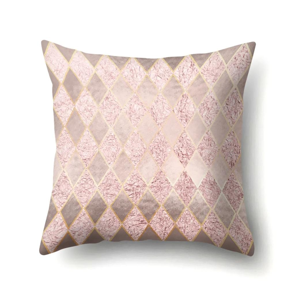 New Creative Pink Rose Gold Pillowcase Personalized Home Office Cushion