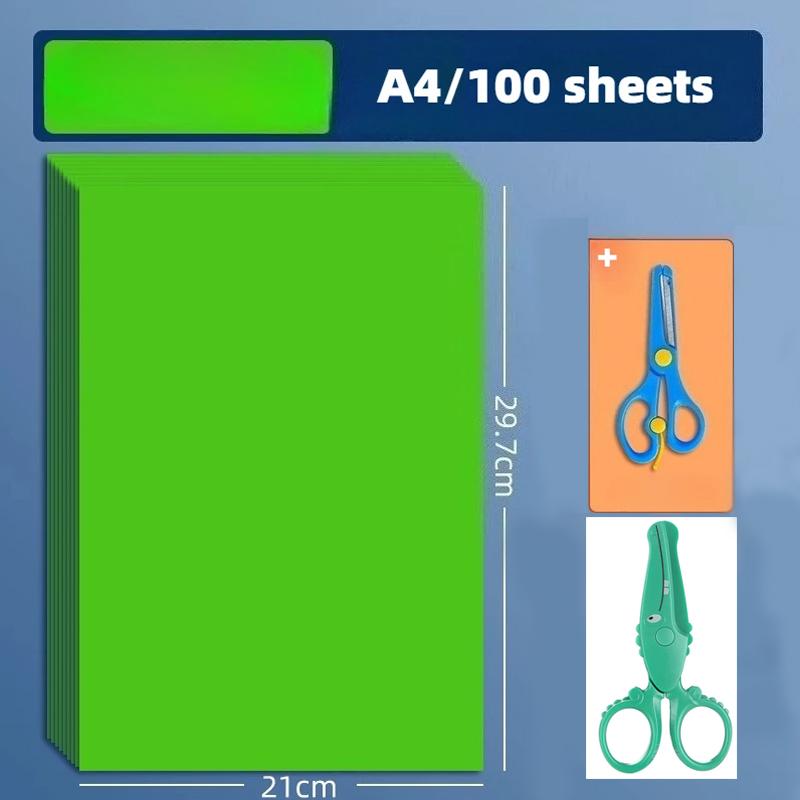 1 Sets New Children Handmade Origami DIY Craft Papers Origami Paper (100pcs)10-Color Kindergarten Diy Papers Crane Folding Paper