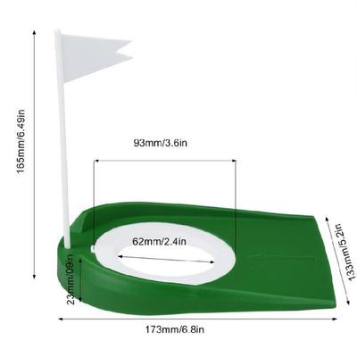 Beginner Golf Training Aids Office Golf Practice Tool Metal Golf Training Base for Swing Accuracy