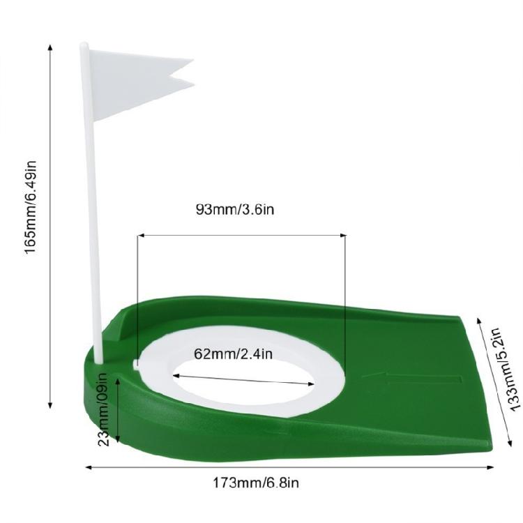 Beginner Golf Training Aids Office Golf Practice Tool Metal Golf Training Base for Swing Accuracy