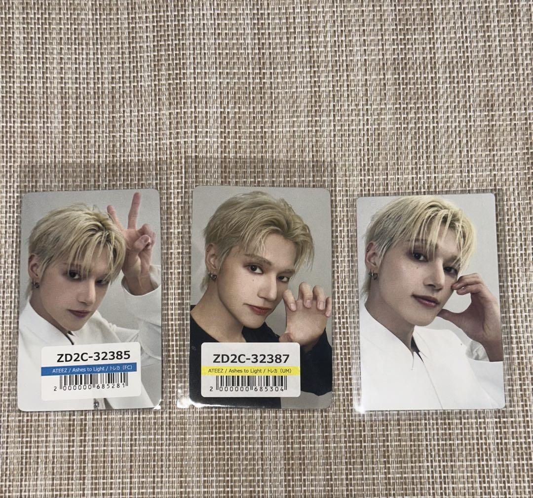 

[USED] ATEEZ Wooyoung Ashes to Light Universal FC Bonus First Edition