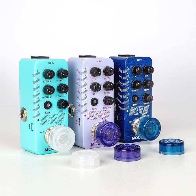 MOOER Footswitch Hat Mixed Effector Footswitch Hat 10 Pieces FT-MX