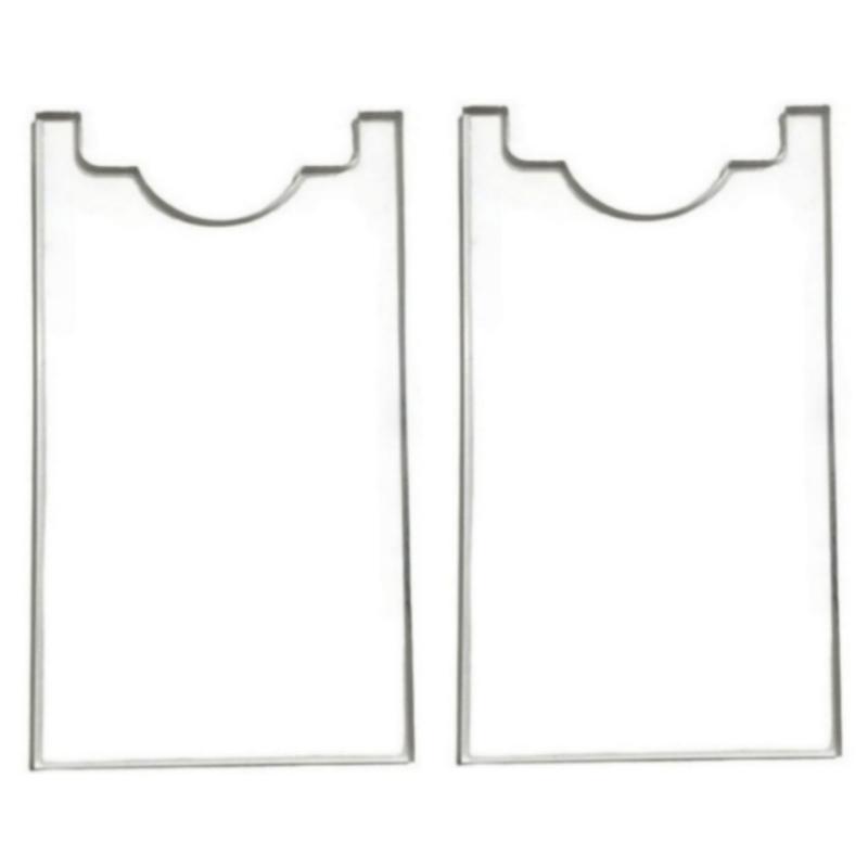 Clear Spacer Pad Prevent Heater Contact With Wall Thick Durability Acrylic Fire Hazard Prevention Furniture Protectors