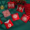 6 Pcs/pack New Wedding Red Envelope Frosted Lucky Money Red Packet  Wedding