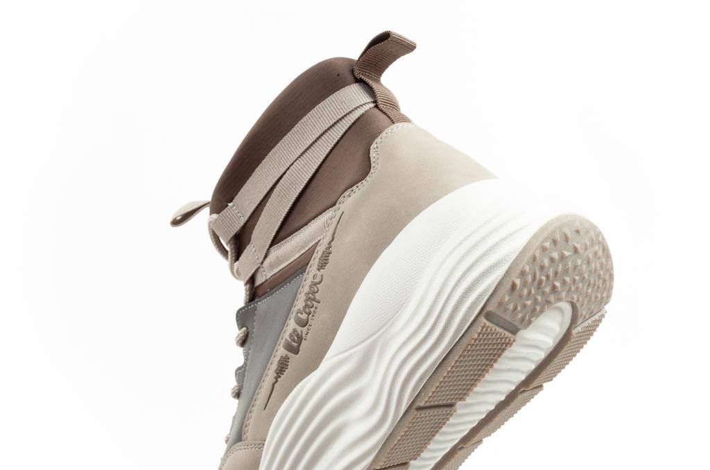 Lee Cooper Synthetic/Textile Brown/Grey [LCJ-25-47-3989L] Y.37