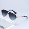 Fashionable Metal Sunglasses Party Gatherings Stage Performances Street Photography Fashion Wear Take UV Resistant Glasses