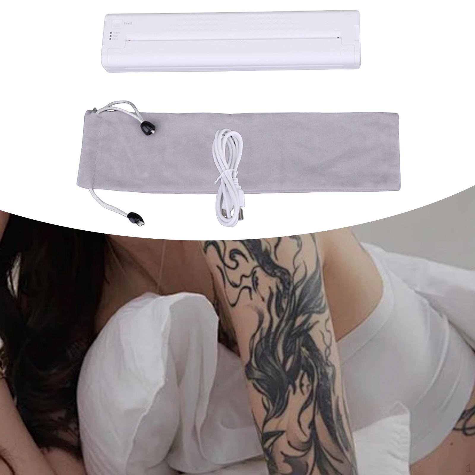 

Портативный термокопировальный принтер для татуировки для художников DIY белый