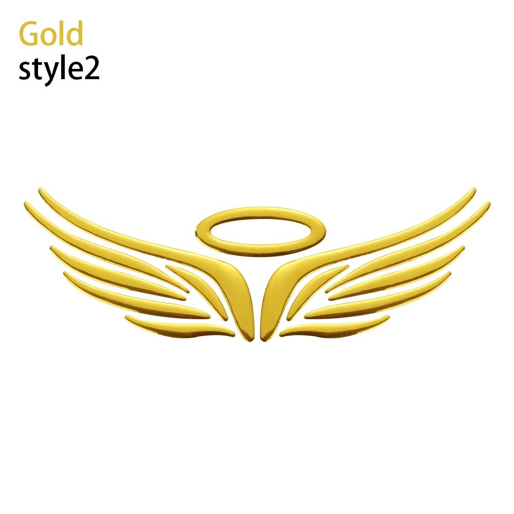 Cool Badge 3D Vinyl Angel Fairy Wings Car Sticker Vehicle Decal Car Auto Truck Logo