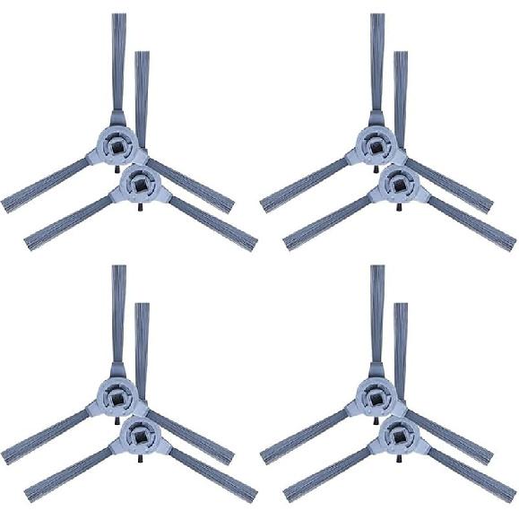 

4 Pairs Replacement Parts Side Brush Compatible for Coredy R3500 R3500s R550 R500+ R650 R600 R700 R750 R580 Robot Vacuum Cleaner Accessories Side Brush