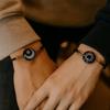 1 Pair Casual Accessory Sun Moon Pattern Couple Bracelet Luminous Adjustable Braided Bracelet Punk Rope Bracelet Couple Wear