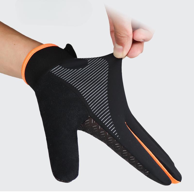 Mens Biking Motorcycle Gloves Full Finger Touch Screen Bicycle Mountain Bike Gym Training Gloves Summer Outdoor Activity Fishing
