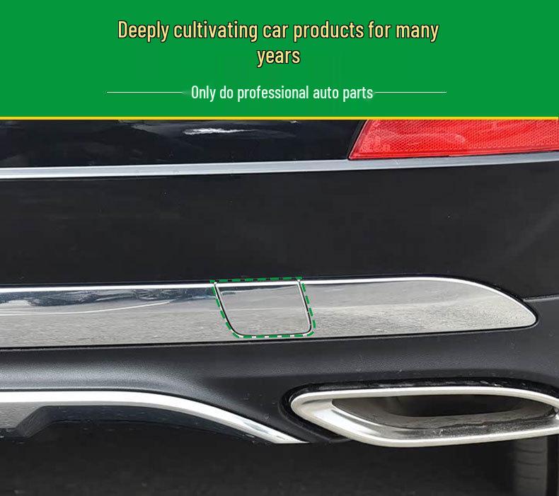 Mercedes GL/GLS-Class X166 Rear Bumper Tow Hook Cover, Trailer Cover 1668852323