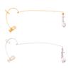 Elegant Drop Shape Ear Clips Featuring High Quality Rhinestones Comfort Fit for Long Wear Sturdy Copper