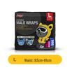 DONO Disposable Male Dog Diapers with Sanitary Napkins, Medium Size Pee Pads