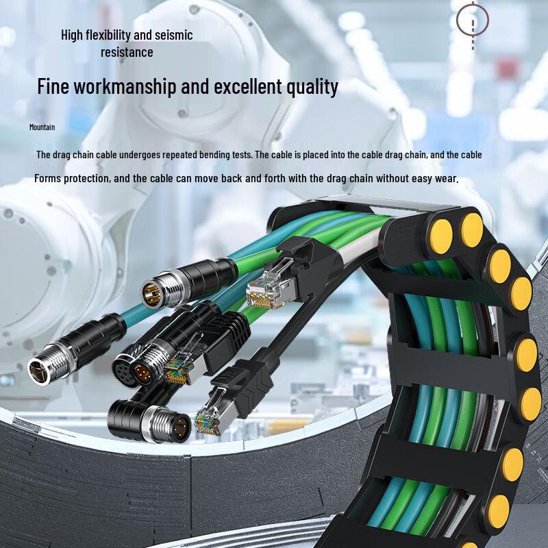 Industrial Cat6A Ethernet Cable