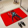Anime A Kaiju Hachigou Floor Mat Eco  Flannel Doormat Non Slip Odorless Indoor Floor Rug Soft Short Plush Home Mat