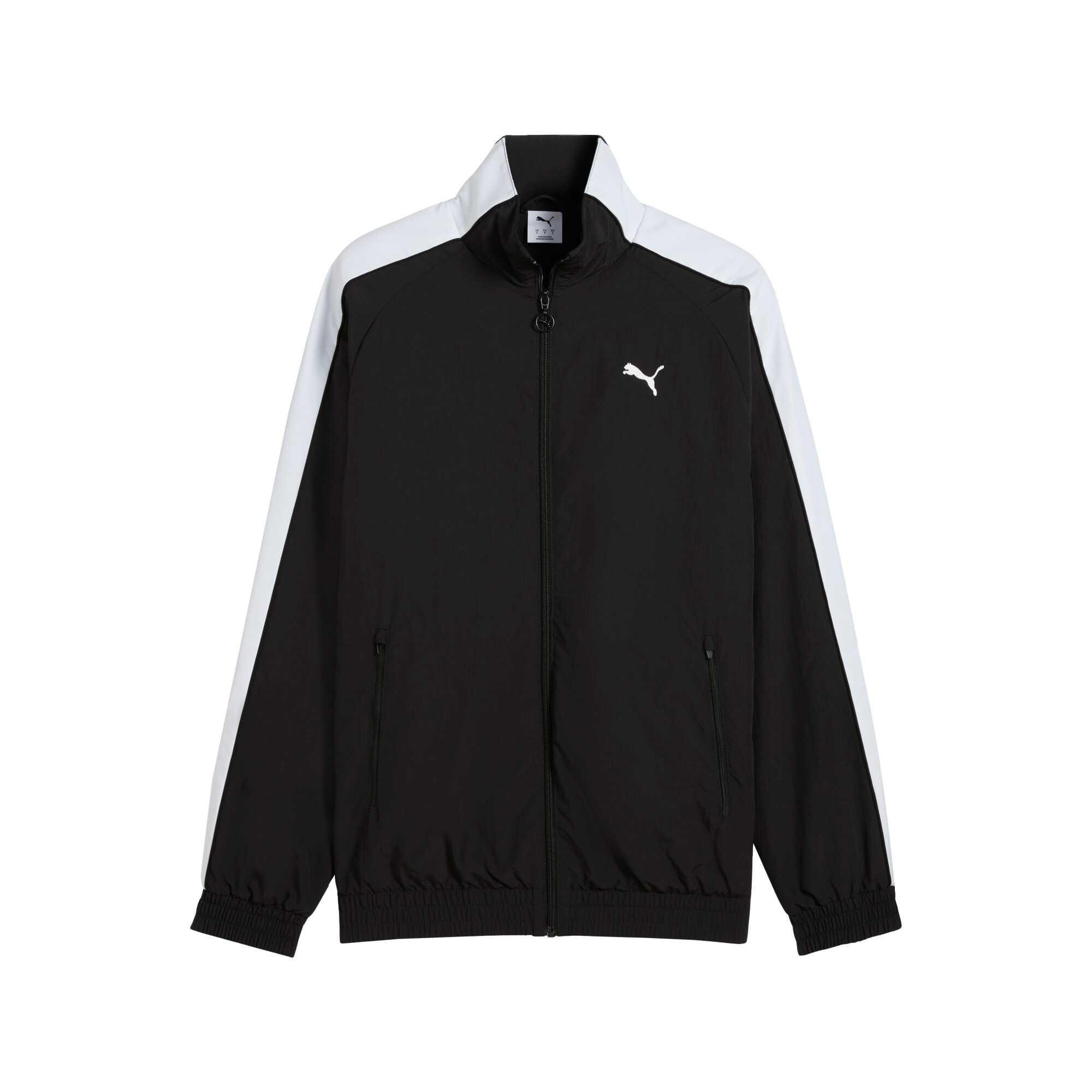 PUMA T7 Oversized Track Jacket Black Men s 629593-01 L