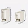 Kitchen Rice and Grains Storage Container with Airtight Lid Moisture Proof Cereal Dispenser Large Capacity Rice Bin